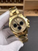 Rolex Cosmograph Daytona M116508 Yellow Gold Casing and Gold Dial Original Cal.4131 Movement - Image 3