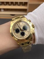 Rolex Cosmograph Daytona M116508 Yellow Gold Casing and Gold Dial Original Cal.4131 Movement - Image 10
