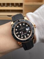 Rolex Yachtmaster m126655 Rose Gold 40MM Cal.3135 Swiss 1:1 Ultimate 904L Steel Watch - Image 11