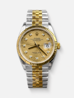 Rolex Datejust Cal.3235 Movement 1:1 Mirror Replica 904L Steel 36MM – Gold Fluted Motif Dial