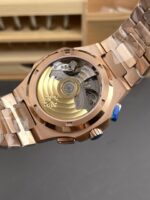 Patek Philippe Nautilus 5990R Rose Gold on 904L Steel Case in Blue Dial – 1:1 Mirror Replica - Image 5