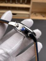 Longines Master Collection REF L2.673.4.92.0 Swiss Replica Watch in Blue Dial Leather Strap - Image 7