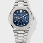 Patek Philippe Nautilus 5740 Perpetual Calendar Stainless Steel Purple Dial Swiss Replica Watch