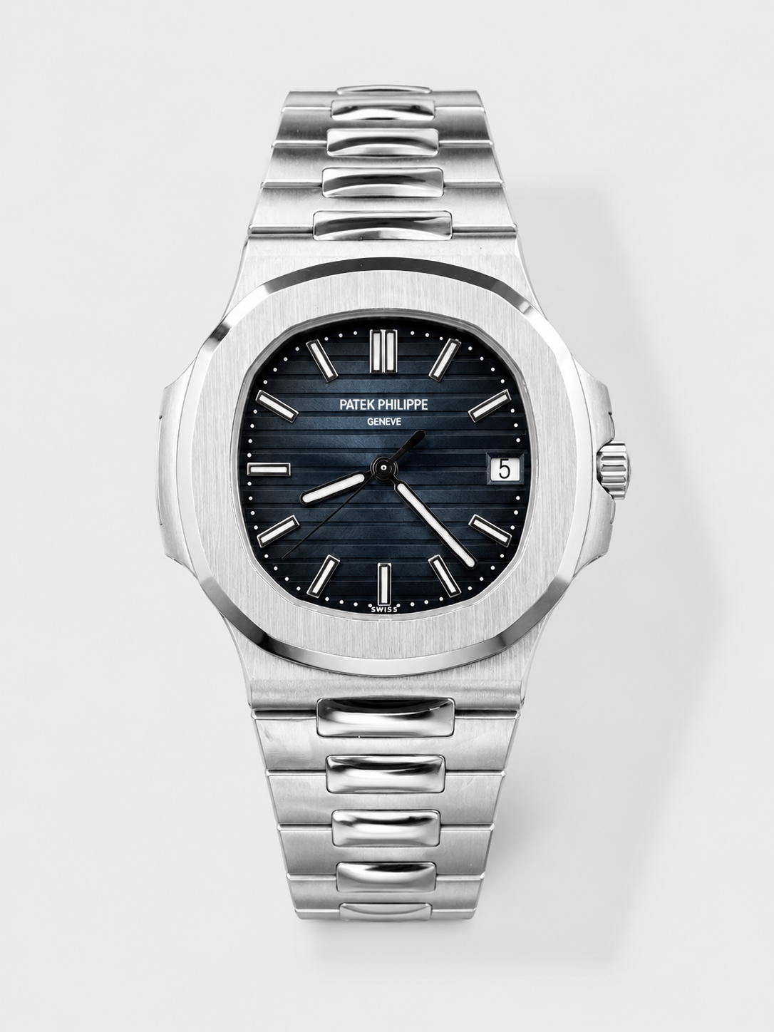 GW-39ABE3D1 product image Patek Philippe Super Clone Nautilus 5711G-001 904L Steel Blue Dial - Image 1