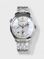 Jaeger-LeCoultre Master Geographic Power Reserve Watch (904L Stainless Steel Model)