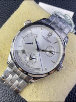 Jaeger-LeCoultre Master Geographic Power Reserve Watch (904L Stainless Steel Model) - Image 10