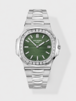 Patek Philippe Nautilus 5711 904L Steel 2023 Updated Mirror Replica Watch – Green Dial