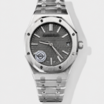 Royal Oak 15510 41mm Grey Dial 904L Steel Strap Super Clone Watch