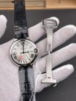 Ballon De Cartier Swiss Automatic 1:1 Mirror Quality 42MM in Steel Casing - Image 5