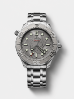 Omega Seamaster 300M Co-Axial Master Chronometer Grey Dial Titanium Bezel – 1:1 Mirror Replica
