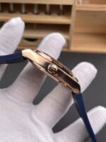 Vacheron Constantin Super Clone Overseas Edition Rose Gold Casing Rubber Stra - Image 6