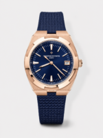 Vacheron Constantin Super Clone Overseas Edition Rose Gold Casing Rubber Stra
