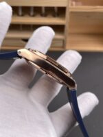 Vacheron Constantin Super Clone Overseas Edition Rose Gold Casing Rubber Stra - Image 7