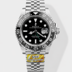 Rolex GMT Masters II Super Clone 126710GRNR “Bruce Wayne” 904L Jubilee Strap Steel Swiss Replica Watch