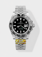 Rolex GMT Masters II Super Clone 126710GRNR “Bruce Wayne” 904L Jubilee Strap Steel Swiss Replica Watch