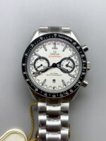 Omega Speedmaster Racing Co-Axial Master Chronograph Swiss Replica Watch White Dial - Image 2