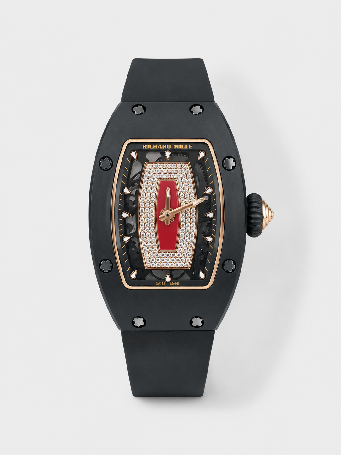 GW-4A06A38D product image Richard Mille RM-07-01 DLC Coated Casing Ladies 1:1 Swiss Replica Watch - Image 1