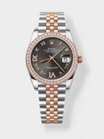 Rolex Datejust Cal.3235 Movement Super Clone Rose Gold 2 Tone 31MM Brown Dial Watch