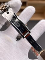 Rolex Datejust Cal.3235 Movement Super Clone Rose Gold 2 Tone 31MM Brown Dial Watch - Image 4
