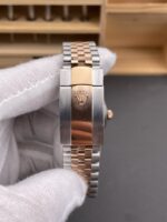 Rolex Datejust Cal.3235 Movement Super Clone Rose Gold 2 Tone 31MM Brown Dial Watch - Image 9