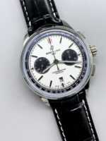 Breitling Premier B01 Chronograph 42 Edition Watch 1:1 Mirror Quality in Steel White Dial - Image 3