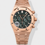 Audemars Piguet Royal Oak Super Clone – Green Dial Rose Gold Casing 41MM