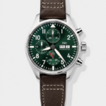 IWC Pilot Chronograph Edition Green Dial 1:1 Mirror Replica Watch