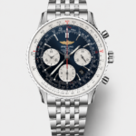 Breitling Navitimer 1 B01 Chronograph Edition 43MM – Black Dial 904L 1:1 Mirror Replica Watch