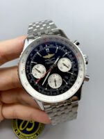 Breitling Navitimer 1 B01 Chronograph Edition 43MM – Black Dial 904L 1:1 Mirror Replica Watch - Image 3