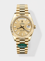Rolex Day Date Super Clone Gold Dial 40MM 212 Grams Swiss Replica watch