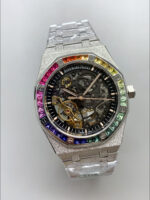 Audemars Piguet Royal Oak Double Balance Wheel Openworked FROSTED Edition 1:1 Superclone Replica Watch - Image 3
