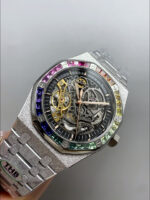 Audemars Piguet Royal Oak Double Balance Wheel Openworked FROSTED Edition 1:1 Superclone Replica Watch - Image 5