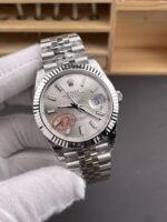 Rolex Datejust Cal.3235 Movement Swiss Watch 1:1 Mirror Replica 904L Steel 41MM – Steel Dial - Image 4