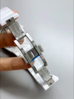 Audemars Piguet Royal Oak Perpetual Calendar Swiss Replica White PVD Casing in Blue Dial - Image 7