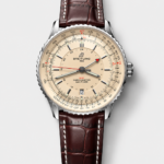 Breitling Navitimer 01 GMT Milky White Dial Swiss Replica Watch