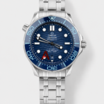 Omega Seamaster 300M Summer Blue Swiss 904L Steel 1:1 Mirror Replica Watch