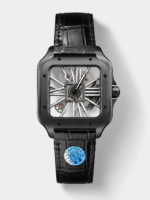 Santos De Cartier Super Clone Watch in Skeleton Dial PVD MLF Coating Watch