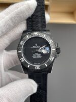 Rolex Submariner DiW DLC Coated Steel Casing Black Ceramic Bezel Edition Watch - Image 2