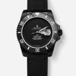 Rolex Submariner DiW DLC Coated Steel Casing Black Ceramic Bezel Edition Watch