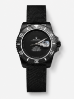 Rolex Submariner DiW DLC Coated Steel Casing Black Ceramic Bezel Edition Watch