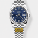 Rolex Datejust 126234 36MM Swiss Replica in 904L Steel in Blue Dial 1:1 Mirror Replica