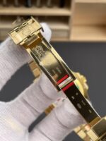 Rolex GMT Masters II Super Clone 126718GRNR Yellow Gold Tiger Iron Dial Swiss Replica Watch - Image 8