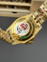 Rolex GMT Masters II Super Clone 126718GRNR Yellow Gold Tiger Iron Dial Swiss Replica Watch - Image 5