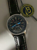 Breitling Navitimer 1 Automatic Replica Watch — Black Dial, Stainless Steel Bracelet - Image 9