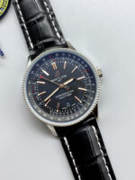 Breitling Navitimer 1 Automatic Replica Watch — Black Dial, Stainless Steel Bracelet - Image 4