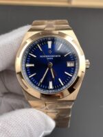 Vacheron Constantin Overseas Rose Gold 1:1 Mirror Replica Watch Blue Dial - Image 2