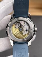 Patek Philippe Super Clone Aquanaut 5164 Opaline Blue Stainles Steel Swiss Watch - Image 5
