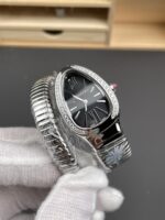 Bvlgari Serpenti Tubogas Double Spiral Stainless Steel Super Clone Replica Watch - Image 4
