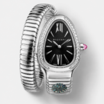 Bvlgari Serpenti Tubogas Double Spiral Stainless Steel Super Clone Replica Watch