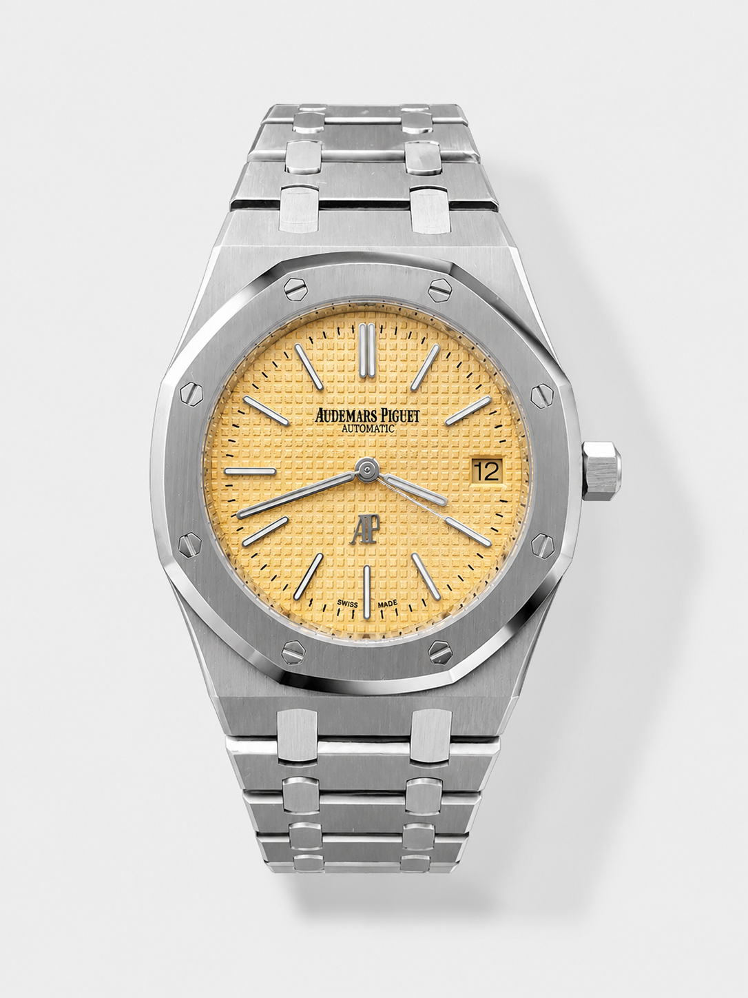 GW-65FA89B2 product image Audemars Piguet Royal Jumbo Oak Extra Thin Swiss Replica – 1:1 Mirror Replica Watch 904L Steel Casing - Image 1